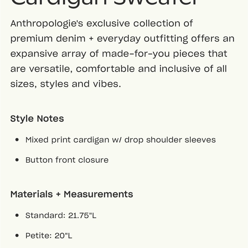 Pilcro Patchwork Cardigan Button Down Knit Xs - image 3